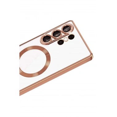 Mey İthalat®  Samsung Galaxy S26 Ultra Kross Magneticsafe Kapak - Çöl Titanyum