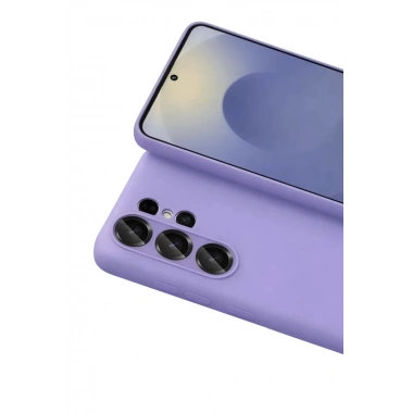 Mey İthalat®  Samsung Galaxy S26 Ultra Nano içi Kadife Silikon - Lila
