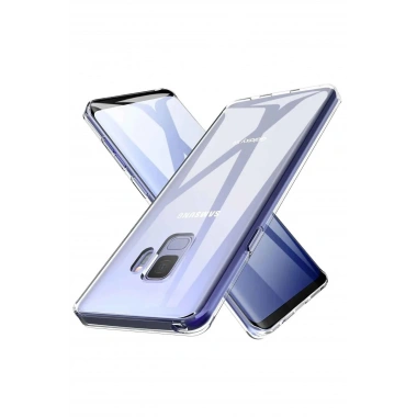 Mey İthalat®  Samsung Galaxy S9 Kılıf Lüx Şeffaf Silikon
