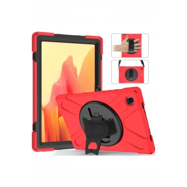 Mey İthalat®  Samsung Galaxy T220 Tab A7 Lite 8.7 Kılıf Amazing Tablet Kapak - Kırmızı