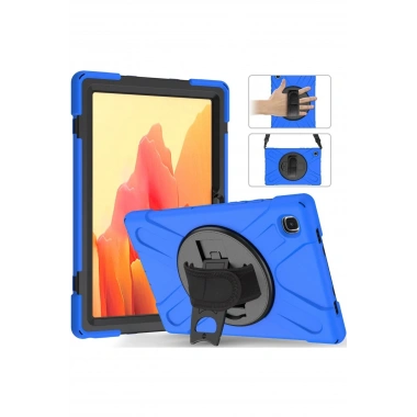 Mey İthalat®  Samsung Galaxy T220 Tab A7 Lite 8.7 Kılıf Amazing Tablet Kapak - Mavi