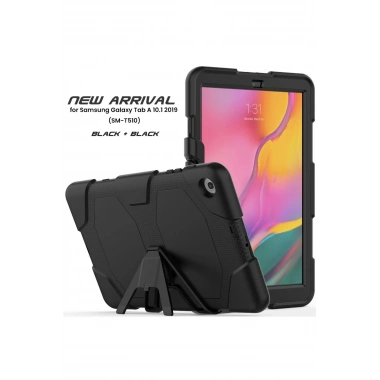 Mey İthalat®  Samsung Galaxy T510 Tab A 10.1 Kılıf Griffin Tablet Kapak - Siyah