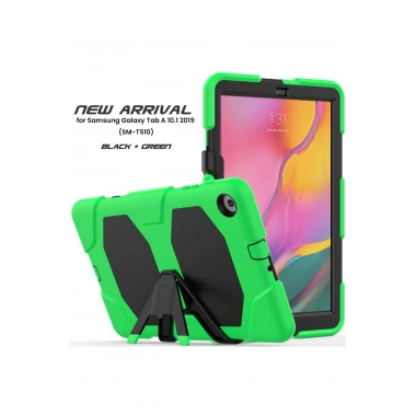 Mey İthalat®  Samsung Galaxy T510 Tab A 10.1 Kılıf Griffin Tablet Kapak - Yeşil