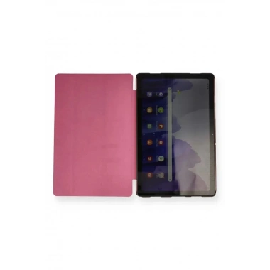 Mey İthalat®  Samsung Galaxy T870 Tab S7 11 Kılıf Tablet Smart Kılıf - Pembe