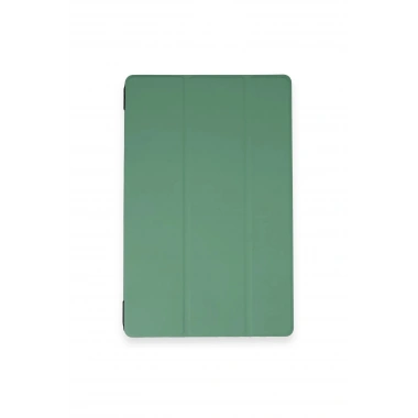 Mey İthalat®  Samsung Galaxy T970 Tab S7 Plus 12.4 Kılıf Tablet Smart Kılıf - Koyu Yeşil