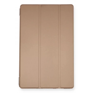 Mey İthalat®  Samsung Galaxy T970 Tab S7 Plus 12.4 Kılıf Tablet Smart Kılıf - Rose Gold