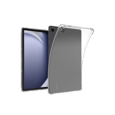 Mey İthalat® Samsung Galaxy Tab A11 Plus Anti Shock Tablet Silikon - Şeffaf