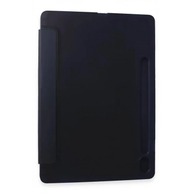 Mey İthalat®  Samsung Galaxy Tab A9 Kılıf Kalemlikli Mars Tablet Kılıfı - Lacivert