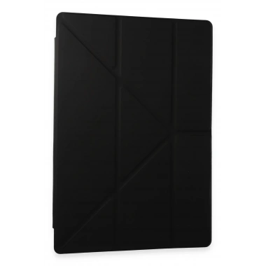 Mey İthalat®  Samsung Galaxy Tab A9 Kılıf Kalemlikli Mars Tablet Kılıfı - Siyah