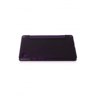 Mey İthalat®  Samsung Galaxy Tab A9 Kılıf Tablet Smart Kılıf - Mor