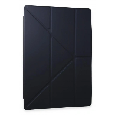 Mey İthalat®  Samsung Galaxy Tab A9 Plus Kılıf Kalemlikli Mars Tablet Kılıfı - Lacivert