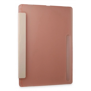 Mey İthalat®  Samsung Galaxy Tab A9 Plus Kılıf Kalemlikli Mars Tablet Kılıfı - Rose Gold