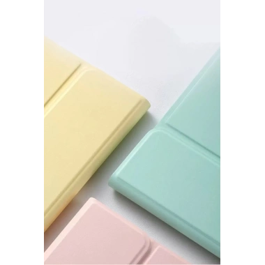 Mey İthalat®  Samsung Galaxy Tab A9 Plus Kılıf KC01 Smart Klavyeli Tablet Kılıfı - Siyah