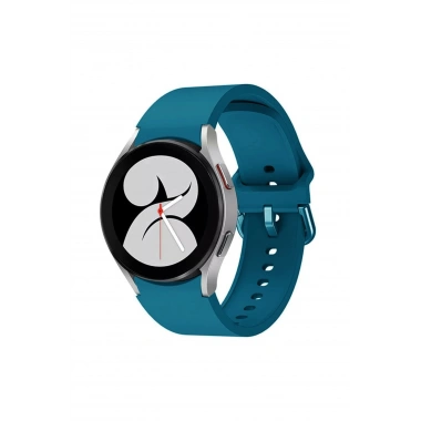 Mey İthalat® Samsung Galaxy Watch 4 Klasik Kordon - Petrol Mavisi