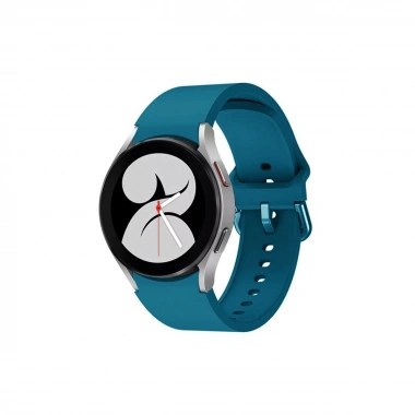 Mey İthalat® Samsung Galaxy Watch 4 Klasik Kordon - Petrol Mavisi