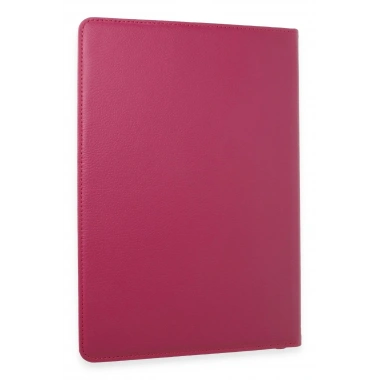 Mey İthalat®  Samsung Galaxy X610 Tab S9 FE Plus 12.4 Kılıf 360 Tablet Deri Kılıf - Pembe