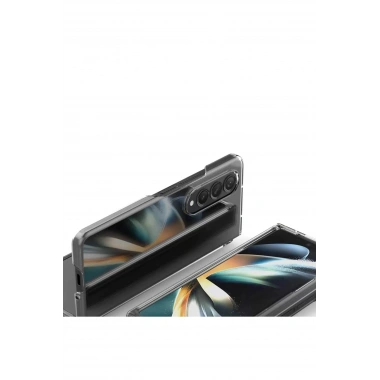 Mey İthalat® Samsung Galaxy Z Fold 3 Kılıf Fold TPU Silikon - Şeffaf
