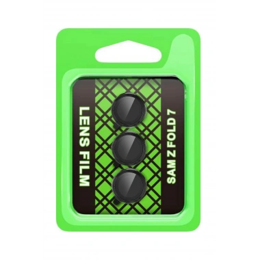 Mey İthalat® Samsung Galaxy Z Fold 7 Raze Metal Kamera Lens - Siyah
