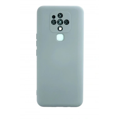 Mey İthalat®  Tecno Camon 16 Kılıf Nano içi Kadife Silikon - Buz Mavisi