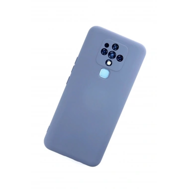 Mey İthalat®  Tecno Camon 16 Kılıf Nano içi Kadife Silikon - Gri