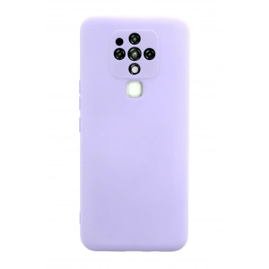 Mey İthalat®  Tecno Camon 16 Kılıf Nano içi Kadife Silikon - Lila