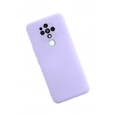 Mey İthalat®  Tecno Camon 16 Kılıf Nano içi Kadife Silikon - Lila