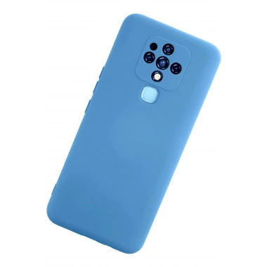 Mey İthalat®  Tecno Camon 16 Kılıf Nano içi Kadife Silikon - Mavi