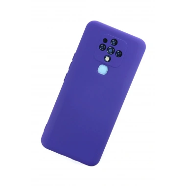 Mey İthalat®  Tecno Camon 16 Kılıf Nano içi Kadife Silikon - Mor
