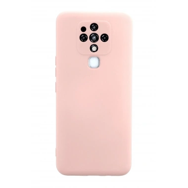 Mey İthalat®  Tecno Camon 16 Kılıf Nano içi Kadife Silikon - Pudra
