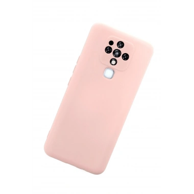 Mey İthalat®  Tecno Camon 16 Kılıf Nano içi Kadife Silikon - Pudra