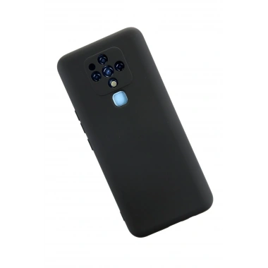 Mey İthalat®  Tecno Camon 16 Kılıf Nano içi Kadife Silikon - Siyah