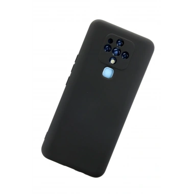 Mey İthalat®  Tecno Camon 16 Kılıf Nano içi Kadife Silikon - Siyah