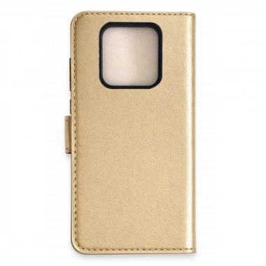 Mey İthalat®  Tecno Camon 16 Prime Trend S Plus Kapaklı Kılıf - Gold