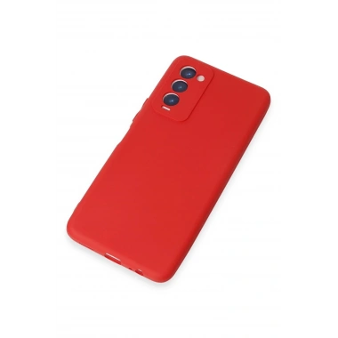 Mey İthalat®  Tecno Camon 18 Kılıf First Silikon - Kırmızı