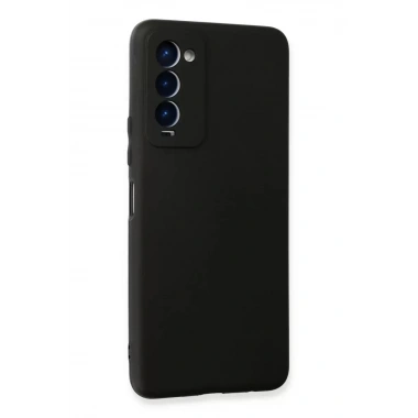 Mey İthalat®  Tecno Camon 18 Kılıf First Silikon - Siyah