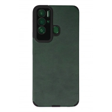 Mey İthalat® Tecno Pova Neo Kılıf Loop Deri Silikon - Yeşil