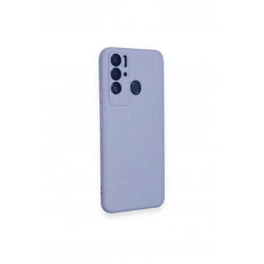 Mey İthalat®  Tecno Pova Neo Kılıf Nano içi Kadife Silikon - Lila