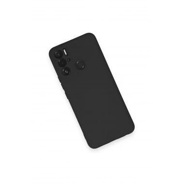 Mey İthalat®  Tecno Pova Neo Kılıf Nano içi Kadife Silikon - Siyah