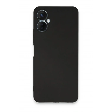 Mey İthalat®  Tecno Spark 9 Pro Kılıf First Silikon - Siyah