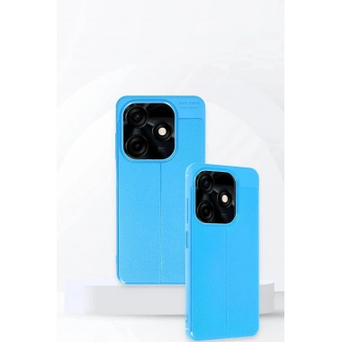 Mey İthalat®  Tecno Spark Go 2024 Kılıf Auto Focus Kapak - Mavi