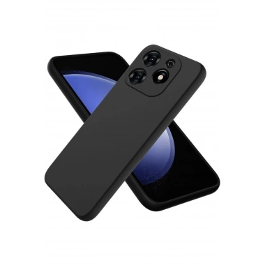 Mey İthalat®  Tecno Spark Go 2024 Kılıf First Silikon - Siyah