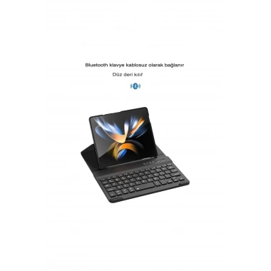 Mey İthalat® Universal Universal Kılıf Fold Klavye - Siyah