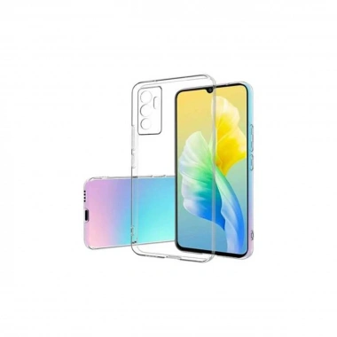 Mey İthalat®  Vivo V23 5G Kılıf Lüx Şeffaf Silikon