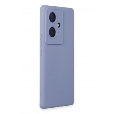 Mey İthalat®  Vivo V29 Lite Kılıf Nano içi Kadife Silikon - Lila
