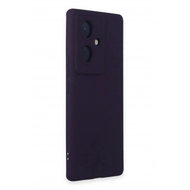 Mey İthalat®  Vivo V29 Lite Kılıf Nano içi Kadife Silikon - Mor