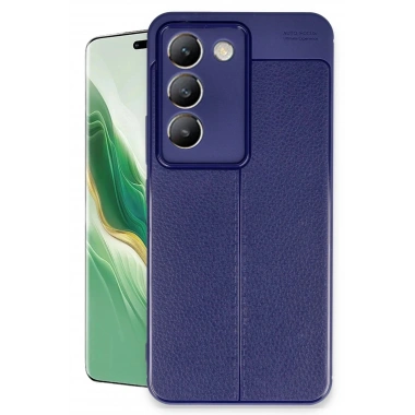 Mey İthalat®  Vivo V30 Lite 4G Kılıf Auto Focus Kapak - Lacivert