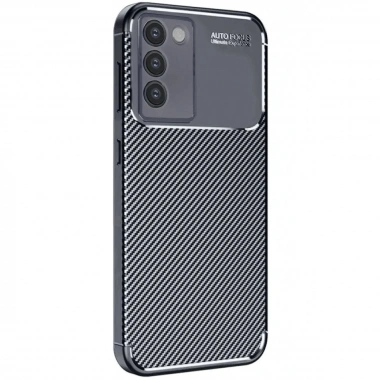 Mey İthalat®  Vivo V30 Lite 4G Kılıf Auto Focus Karbon Kapak - Siyah