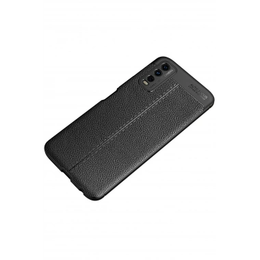 Mey İthalat®  Vivo Y11S Kılıf Auto Focus Kapak - Siyah