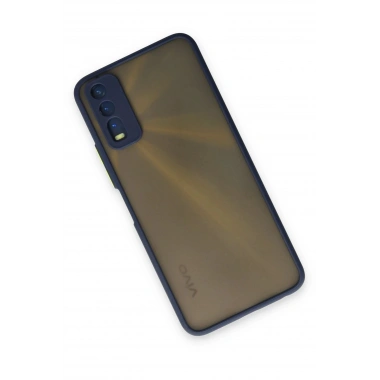 Mey İthalat®  Vivo Y11S Kılıf Montreal Silikon Kapak - Lacivert