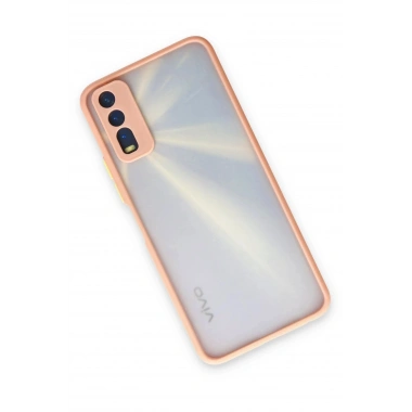 Mey İthalat®  Vivo Y11S Kılıf Montreal Silikon Kapak - Pembe